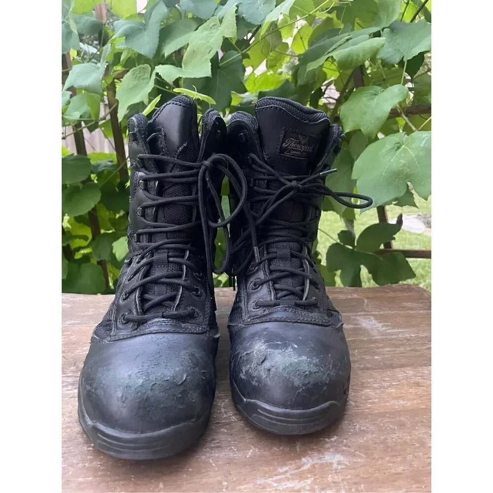 Thorogood Deuce Side Zip Tactical Men's 6.5 / Women’s 8.5 Safety Composite Boot